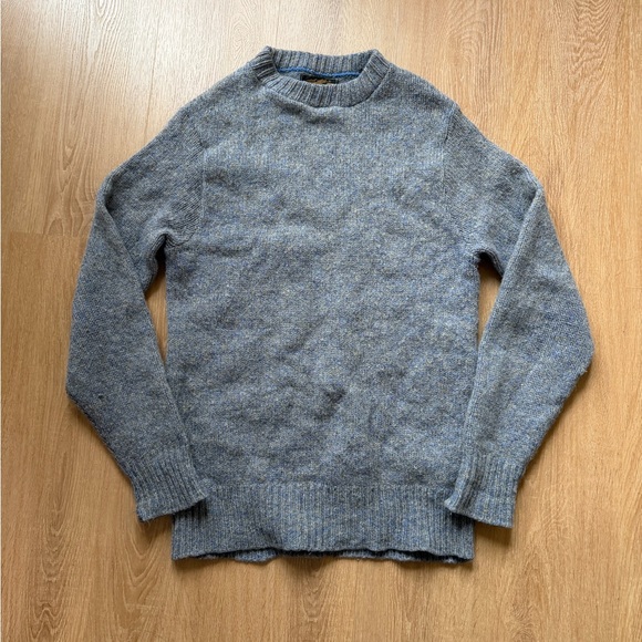 Eddie Bauer Men's Heathered Gray Crewneck Sweater - Picture 1 of 6